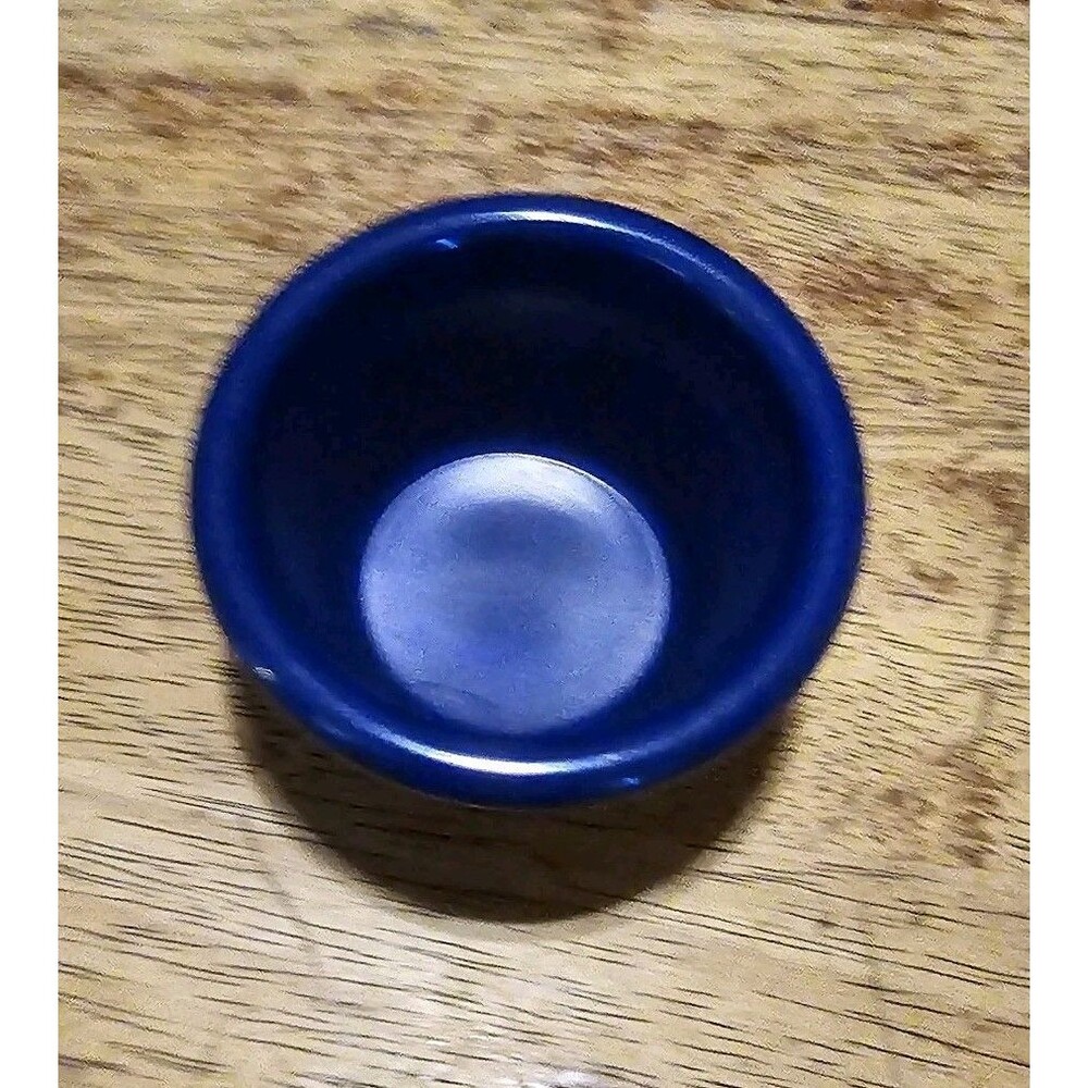 1 Cobalt Ramikin Dish For Sauce Butter Dips Gessner Products USA #0394